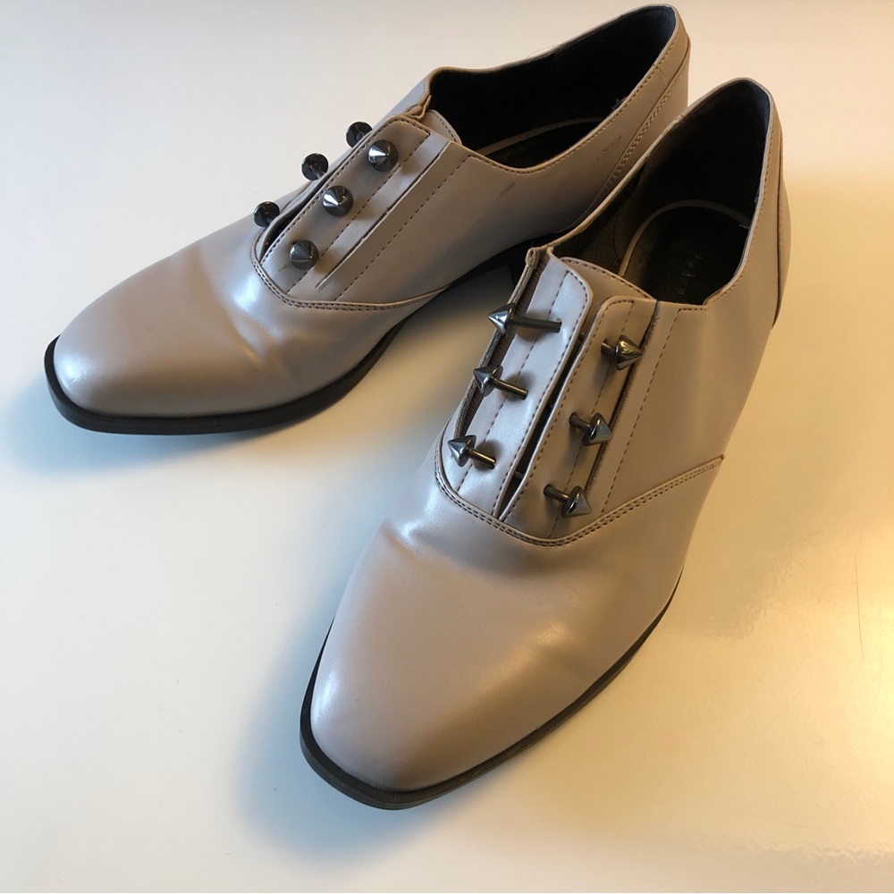 PEDRO Gray Unisex Stylish Fasteners Women’s size 37 Loafers